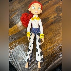 Disney Pixar Jessie Doll Red Hair Blue Jeans Mattel Inc Toy Cowboy Girl Great